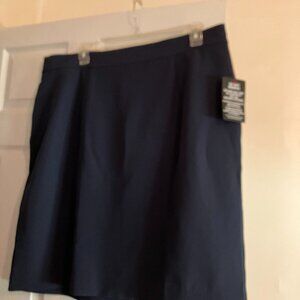 JESSICA LONDON 22W NAVY SKIRT KNEE LENGTH